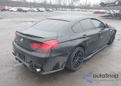 2015 BMW 640I Gran Coupe xDrive из США, поврежденный, VIN WBA6B8C50FD453396